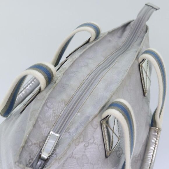 Pre Loved gucci Women Silver Tote Bags - Picture 6 of 8